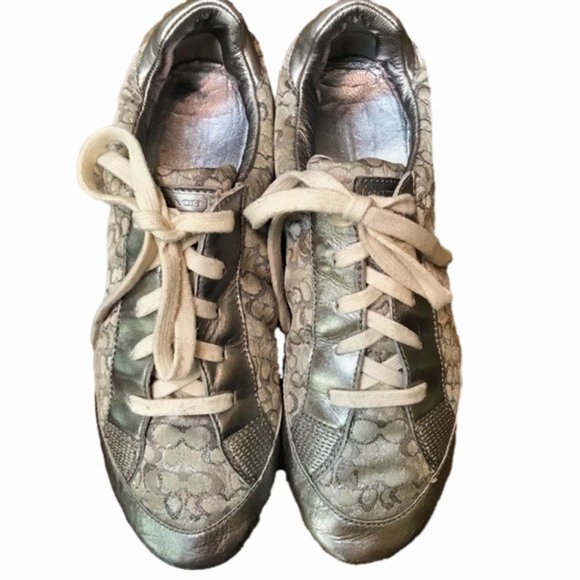 Coach Reese Sneaker, Sz 7.5 - Picture 2 of 9